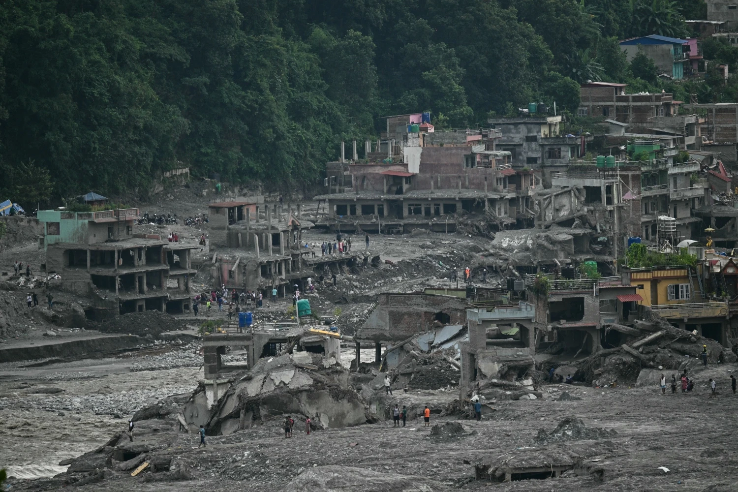 Nepal and other vulnerable countries, while recovering from natural disasters, must draw lessons from them to strengthen preparedness and mitigate future ones (AFP)