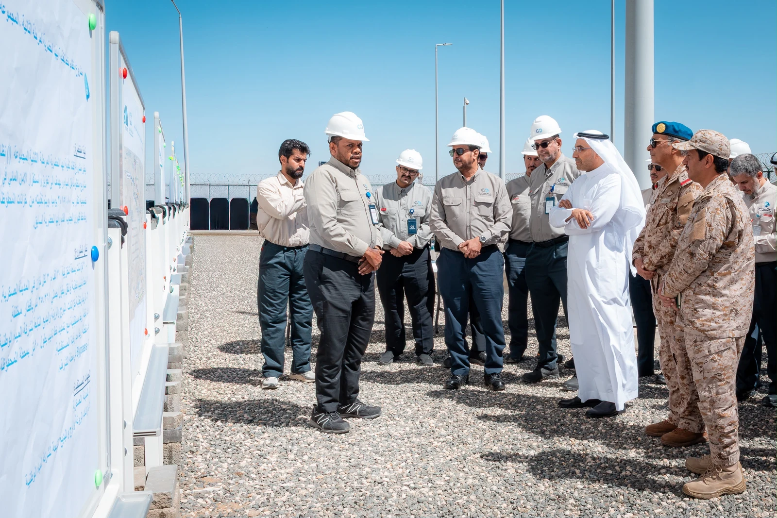 Saudi Water Authority President Abdullah Al-Abdulkareem inspects water projects in Aseer. (SPA)