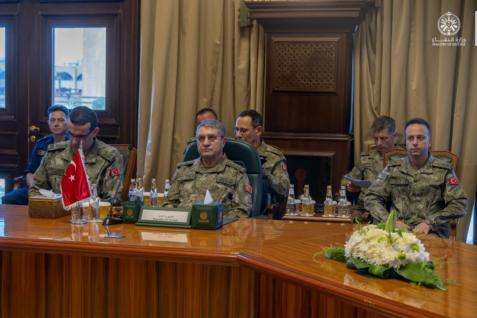 Saudi Arabia, Turkey and Pakistan held military chiefs of staff talks in Riyadh to support the kingdom as Yemen’s Houthis ramped up attacks. (X: @modgovksa)