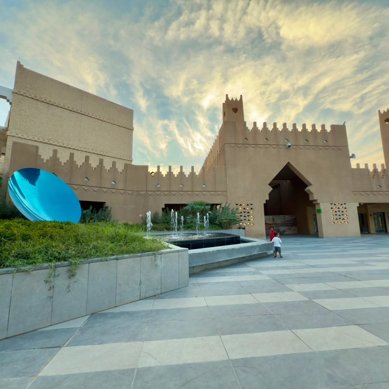 Riyadh's Diplomatic Quarter on October 11, 2026. (Huda Bashatah/AN Photo)