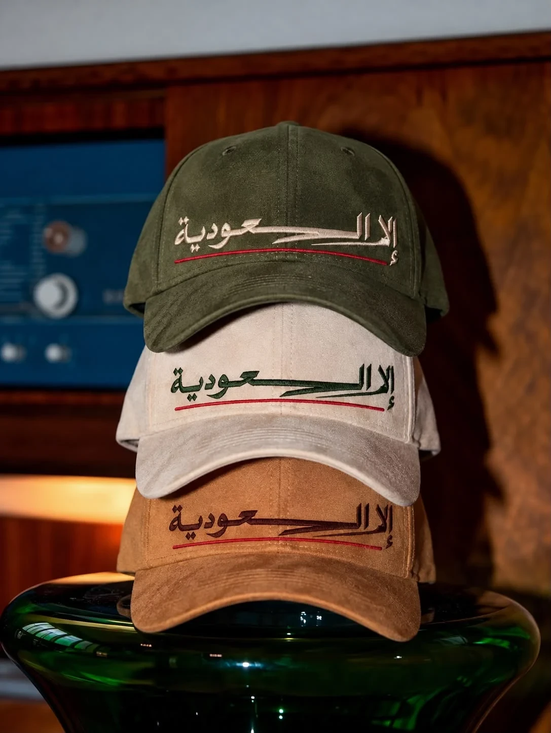 Saudi fashion brand SADF features patriotic designs expressing national pride and identity. (SADF)