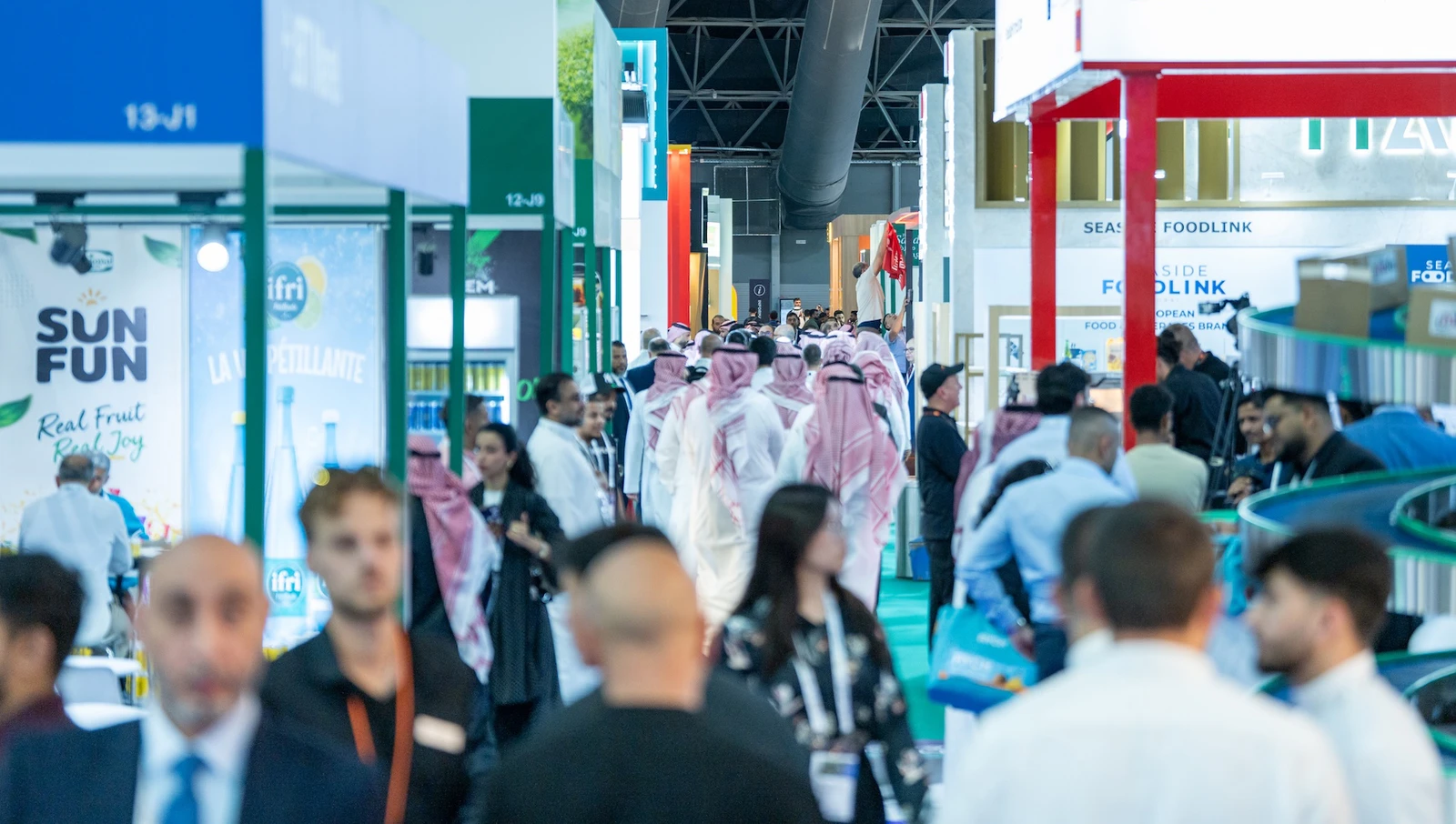 With more than 35 national pavilions, participants have come from countries including Turkiye, India, Jordan, the US, Uzbekistan, Tunisia and Italy. (Supplied)