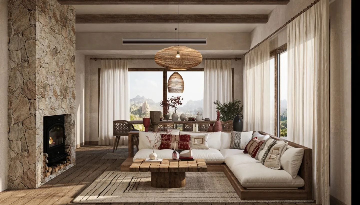 Envi Lodges at Al Shafa in Saudi Arabia. (Supplied)