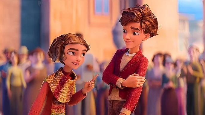 The animated fantasy follows Peter, an orphan, who lives with an old retired sergeant in the small sleepy town of Baltese in the aftermath of a war. (Supplied)