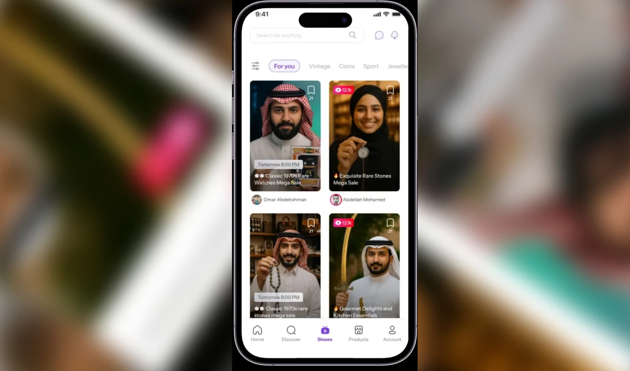 Saudi entrepreneur brings live shopping, auctions to Saudi Arabia