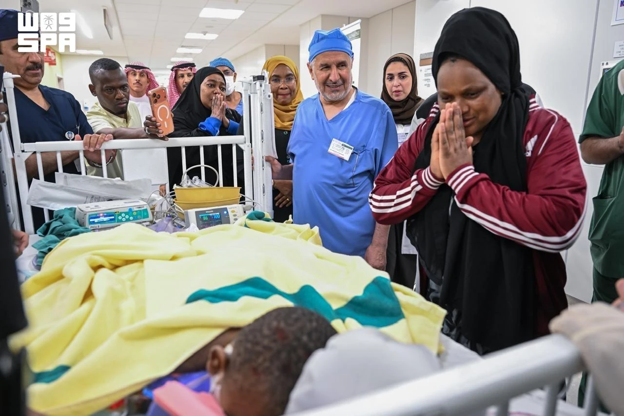Saudi medical team successfully completes surgery to separate Tanzanian conjoined twins