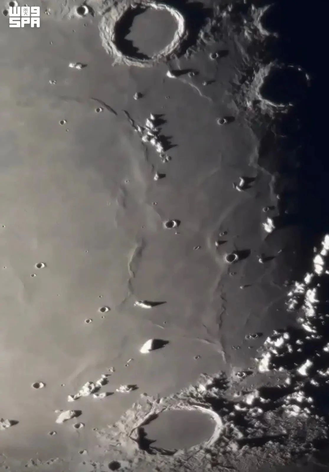 Moon shines over Rafha skies for global observation event