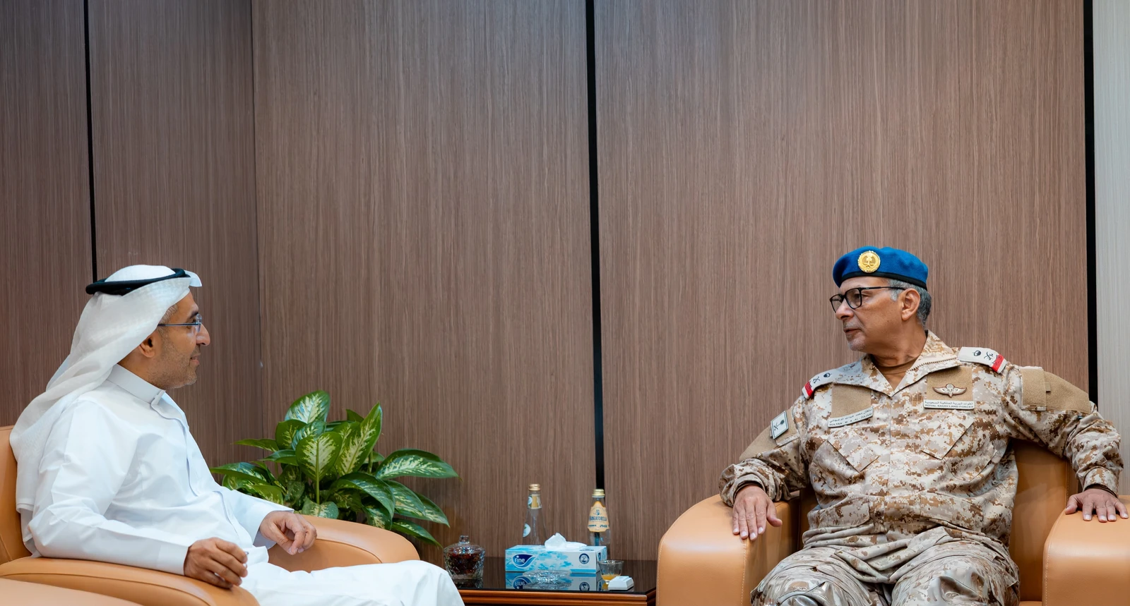 Saudi Water Authority President Abdullah Al-Abdulkareem inspected water projects in Aseer. (SPA)