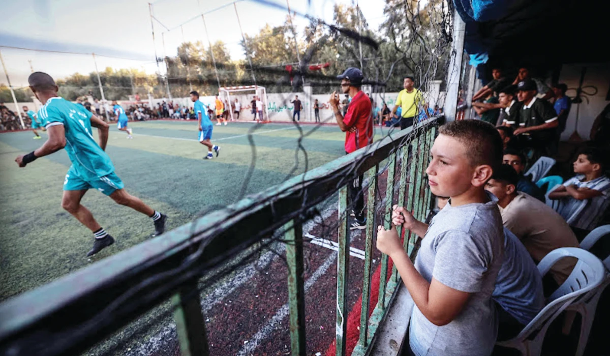 Palestinian football returns after nearly 3-year pause