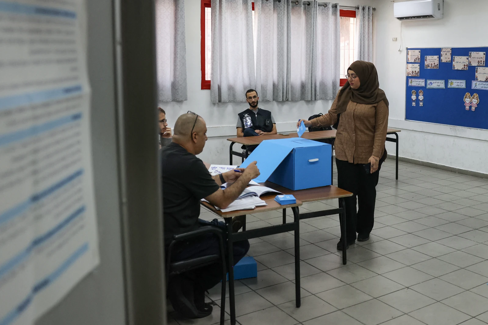 The surprise of this election is that Palestinian citizens of Israel showed up to vote in historic numbers; the test now is to see what they can get for it (File/AFP)
