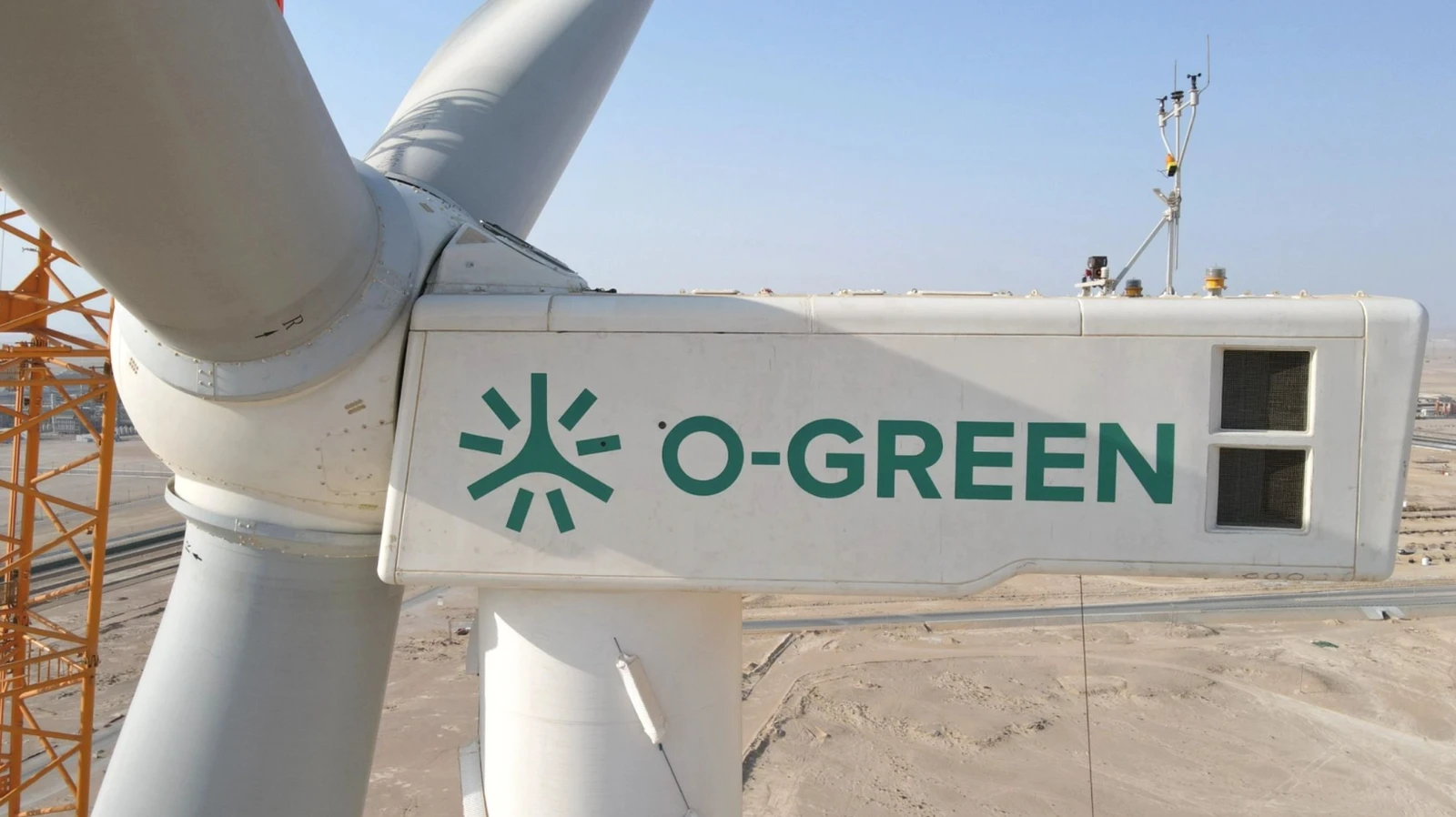 The turbine has blades nearly 100 meters long with a 115-meter tower (O-Green/Linkedin)