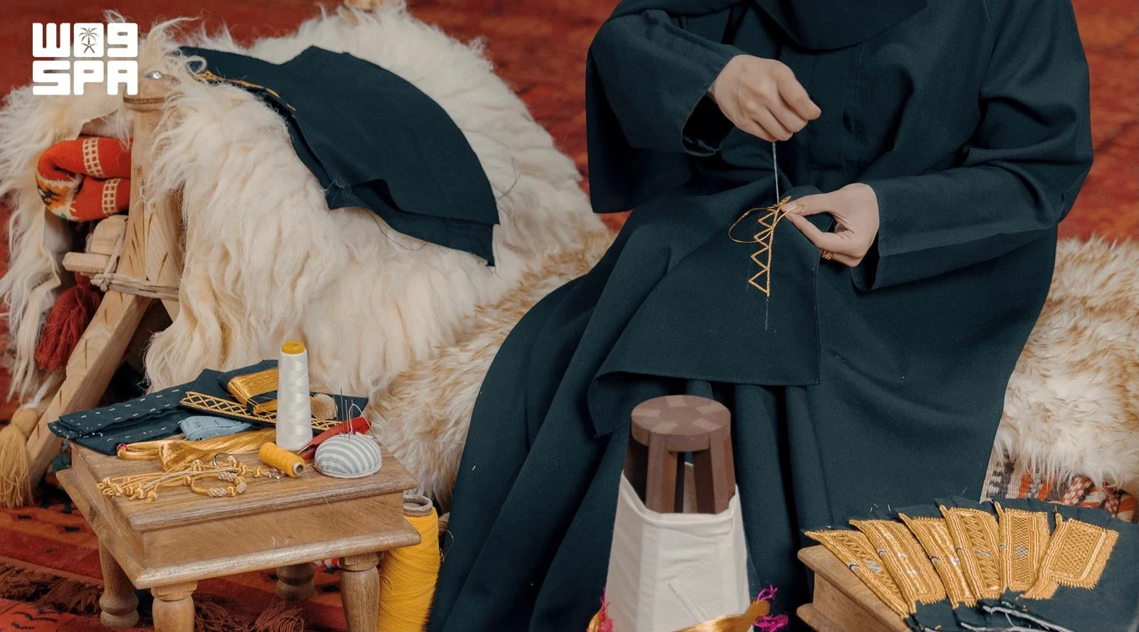 Patterns, jewelry and embroidery can reflect a specific region, community or traditional craft. (SPA)