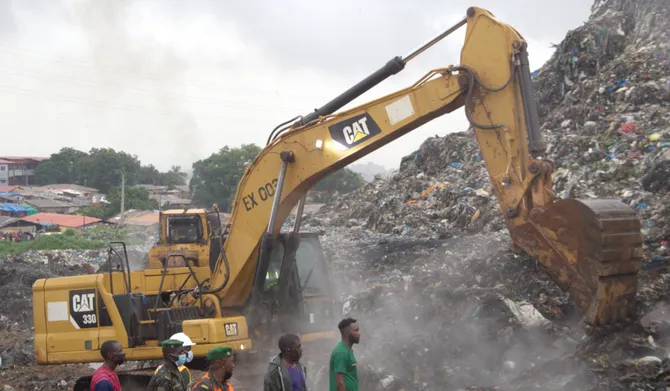 Landslide at Guinea landfill kills 30, government says