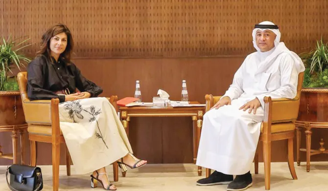 GCC secretary general receives head of Mediterranean, Middle East and Africa program at IAI