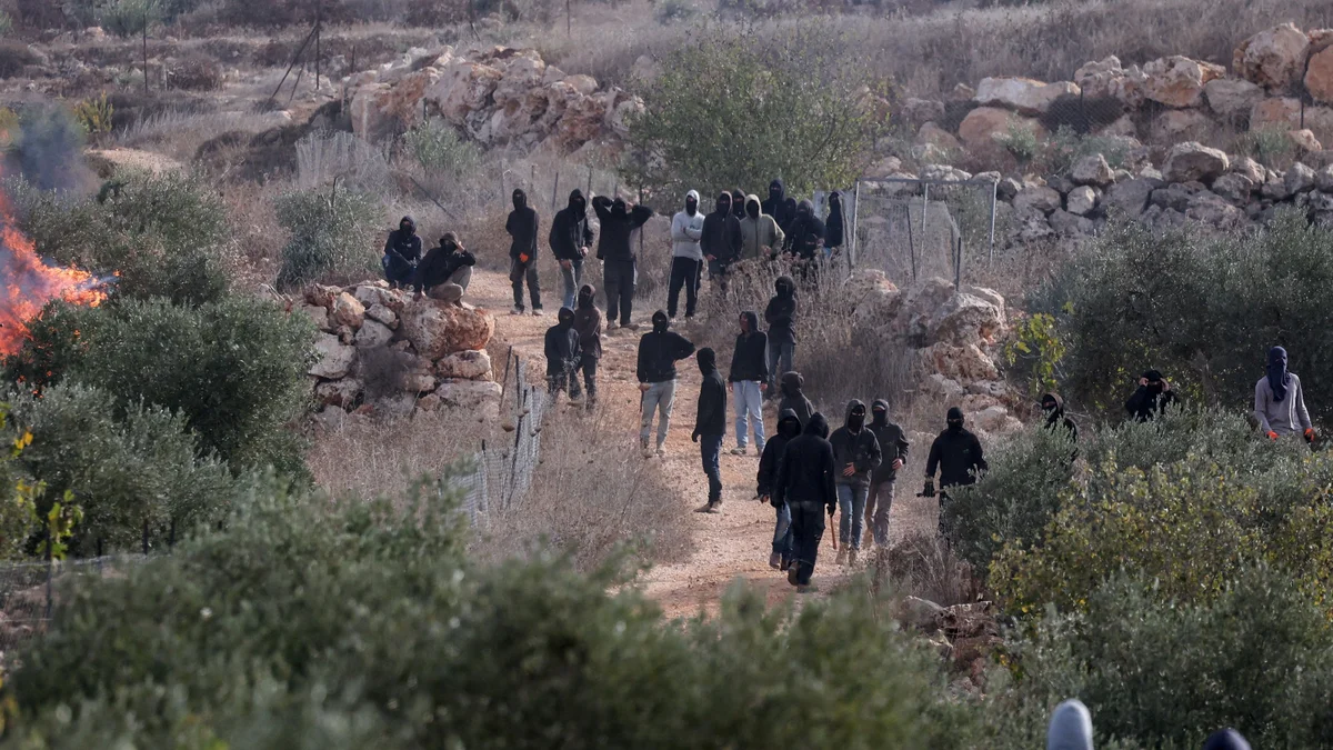 If Netanyahu wins, settlers will celebrate by smashing up Palestinian communities. If he loses, they will take every opportunity, before a new government is formed, to wreak havoc (File/Reuters)