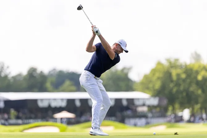 Canter, Majesticks take individual, team leads after first round of LIV Golf Indianapolis