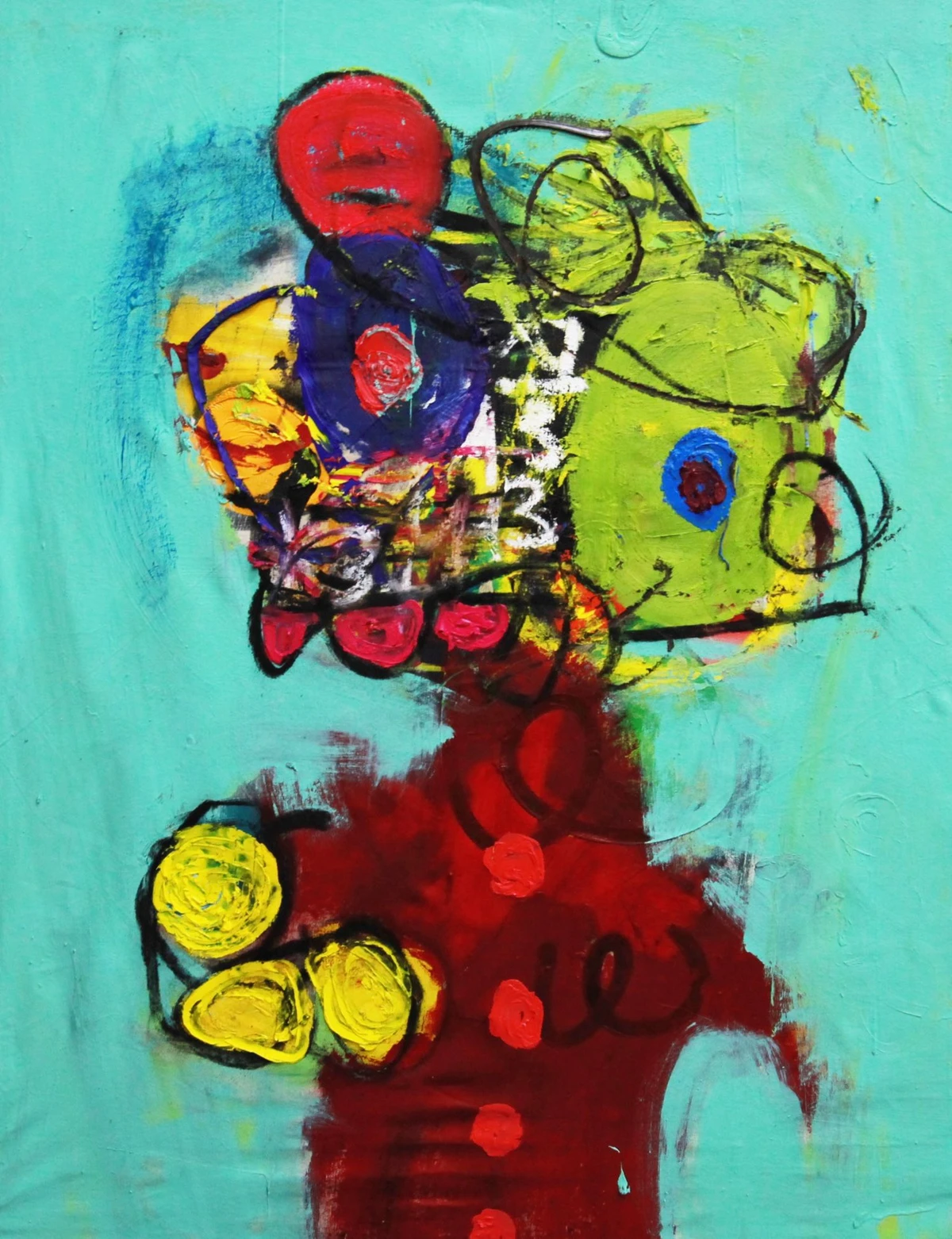In “Semi-Forms,” Jaoui reimagines portraiture through abstraction and fragmentation. (Supplied)