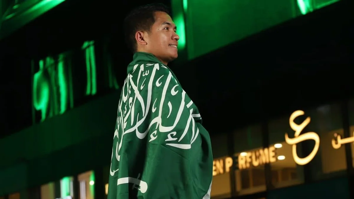 Filipino resident Jimrey Buntas Dapin says Saudi Arabia has given him safety, opportunity and the means to support his family back home. (Supplied)