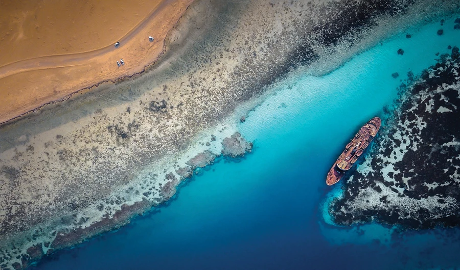Al-Shuaiba is known for its natural beauty. (Photo/Saudi Tourism)