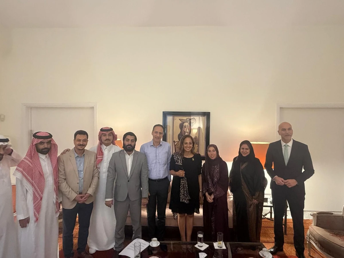 French lawmaker Amal Amelia Lakrafi, who is part of the delegation accompanying French President Emmanuel Macron, was speaking to a small group of journalists at the French Residence in Jeddah.