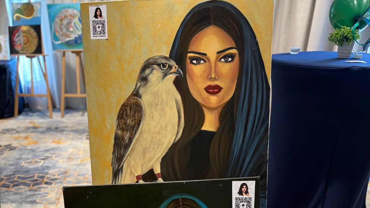 Curated by Saudi-based entrepreneur and fierce advocate for women empowerment Nuslia Nushra Akhter, the indoor event is spread across the ground and first floors. (AN photo)