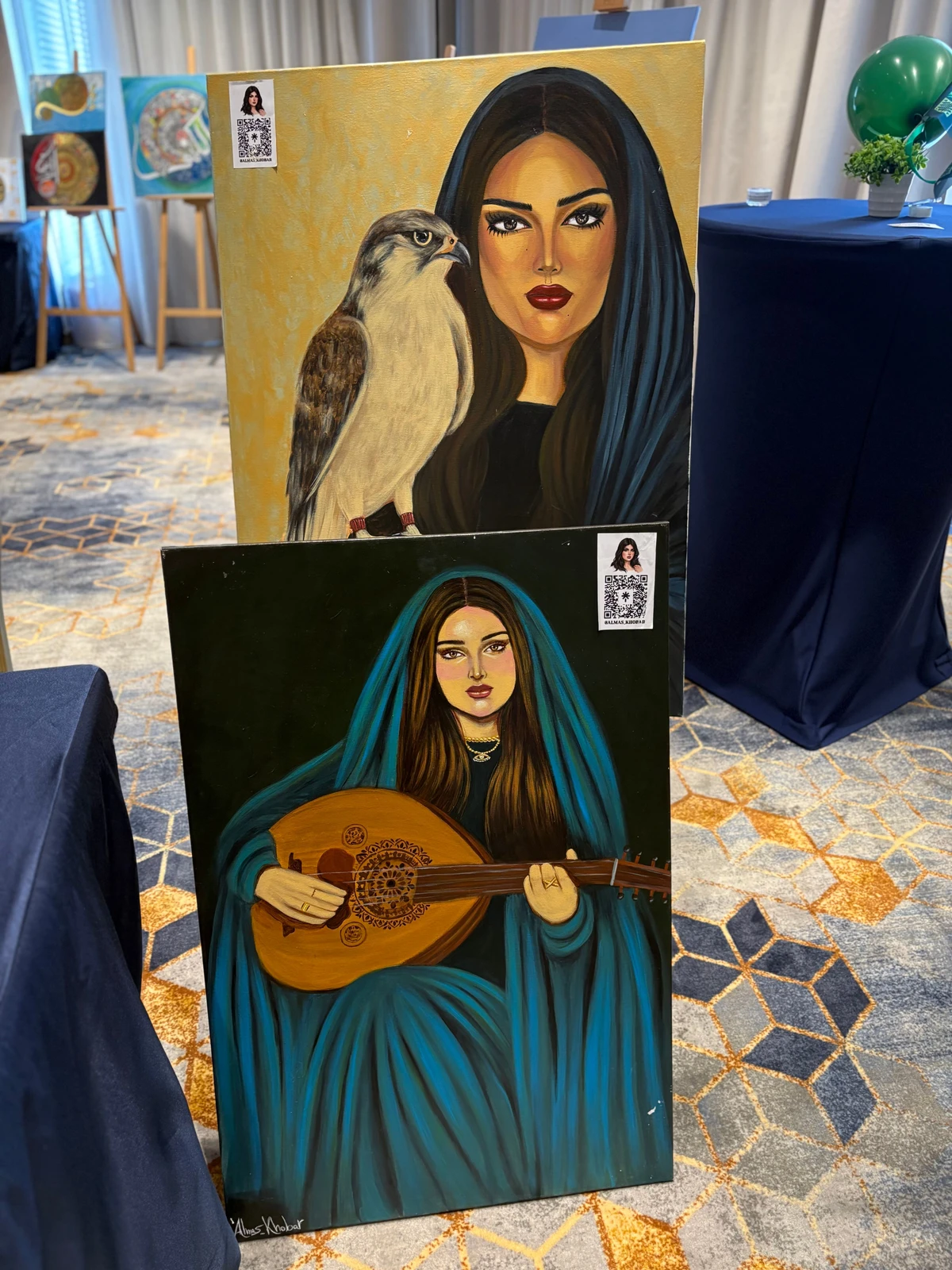 Curated by Saudi-based entrepreneur and fierce advocate for women empowerment Nuslia Nushra Akhter, the indoor event is spread across the ground and first floors.