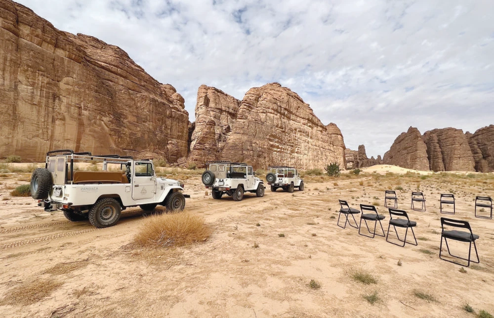 Sitting on 3,000 years of history, the Sharaan Nature Reserve covers an area of 1,500 sq km and falls under the “Vision of AlUla,” launched by the city’s royal commission (AN Photo/Zaid Khashogji)