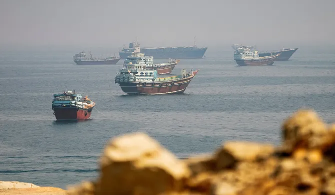 Two tankers struck by unknown projectiles in Strait of Hormuz amid rising tensions