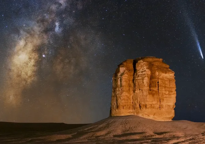 The guide is part of the agency’s efforts to raise awareness of space and astronomy. (@saudispace)