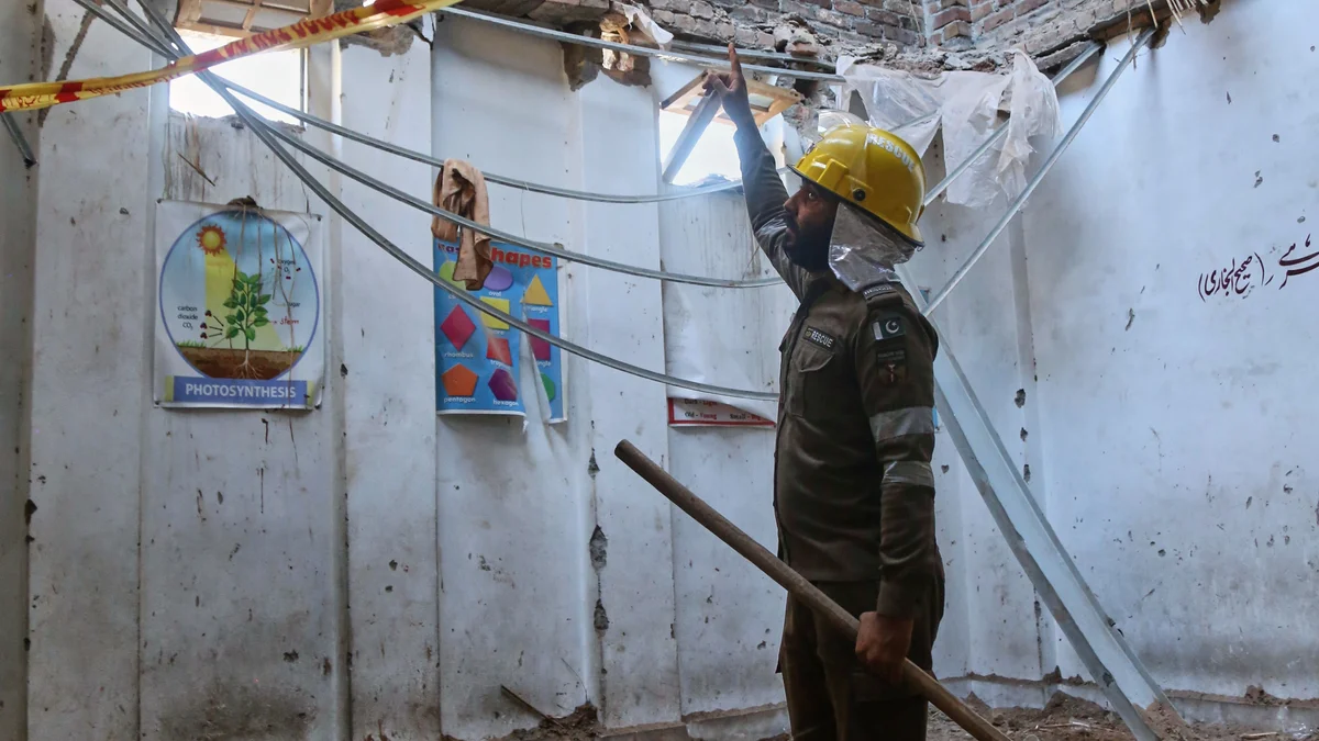 Families of children killed in Pakistan school roof collapse demand justice