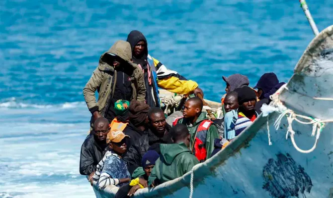 Over 160 migrants pulled from sea off Mauritania