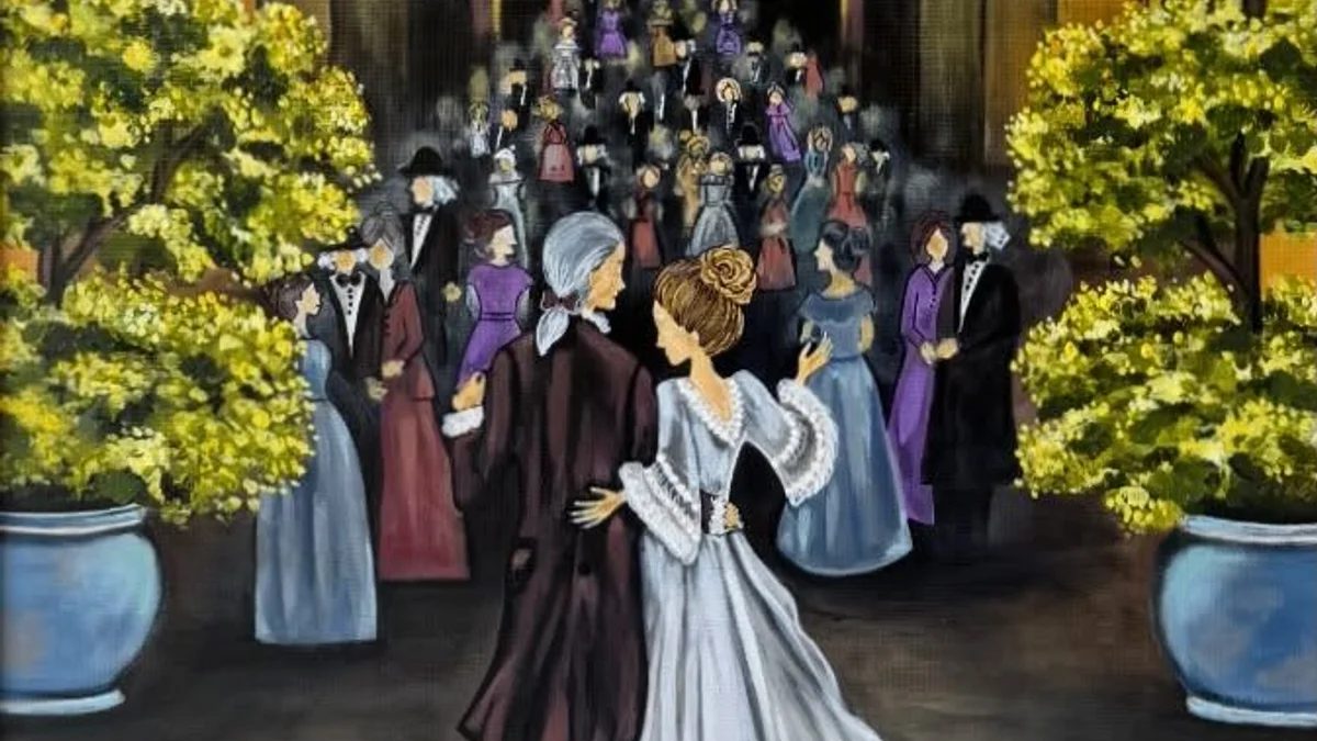 "The Last Dance" by Saudi visual artist Reem Alwasiyah. (Supplied)