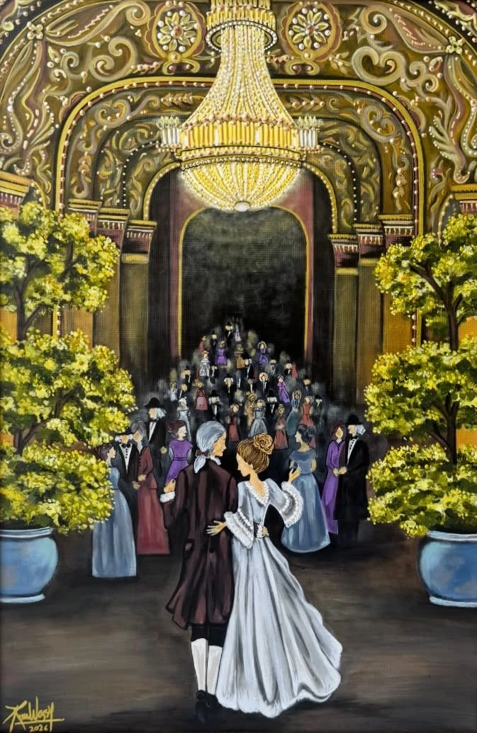 "The Last Dance" by Saudi visual artist Reem Alwasiyah.