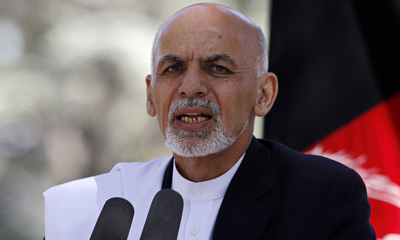 Afghanistan's President Ashraf Ghani speaks during a news conference in Kabul, Afghanistan December 7, 2015. (REUTERS)