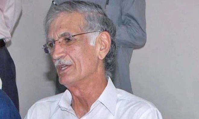Chief Minister of Khyber Pakhtunkhwa Pervez Khattak. (REUTERS photo)