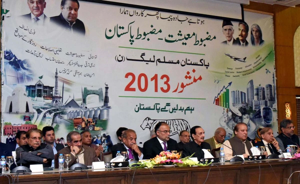 The Pakistan Muslim League-Nawaz (PML-N) party also elected Nawaz as "leader for life", in what will be seen as a provocative move and could anger the judiciary after last week's Supreme Court verdict that removed Sharif as party leader. (Photo courtesy: PML-N media wing)