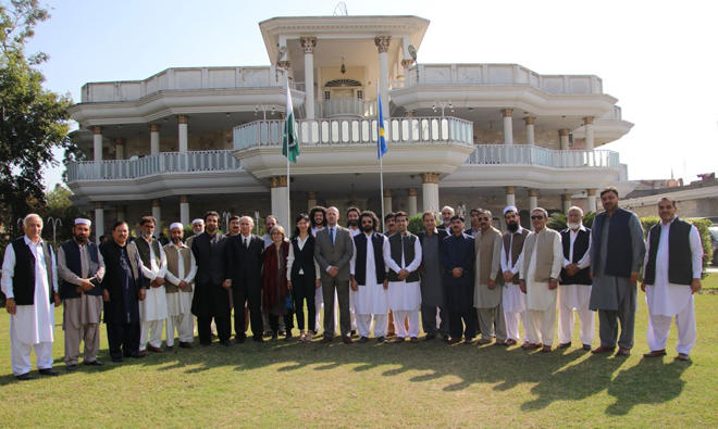 Provincial Minister and other notables attended the ceremony. (Photo courtesy: Bosnia and Herzegovina honorary consulate general in Peshawar)