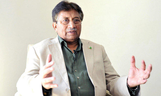 In this file photo, Former Pakistan military ruler Pervez Musharraf. (REUTERS)