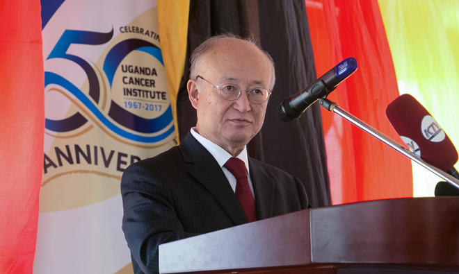 Yukiya Amano, Director General of the International Atomic Energy Agency (IAEA). (AFP)
