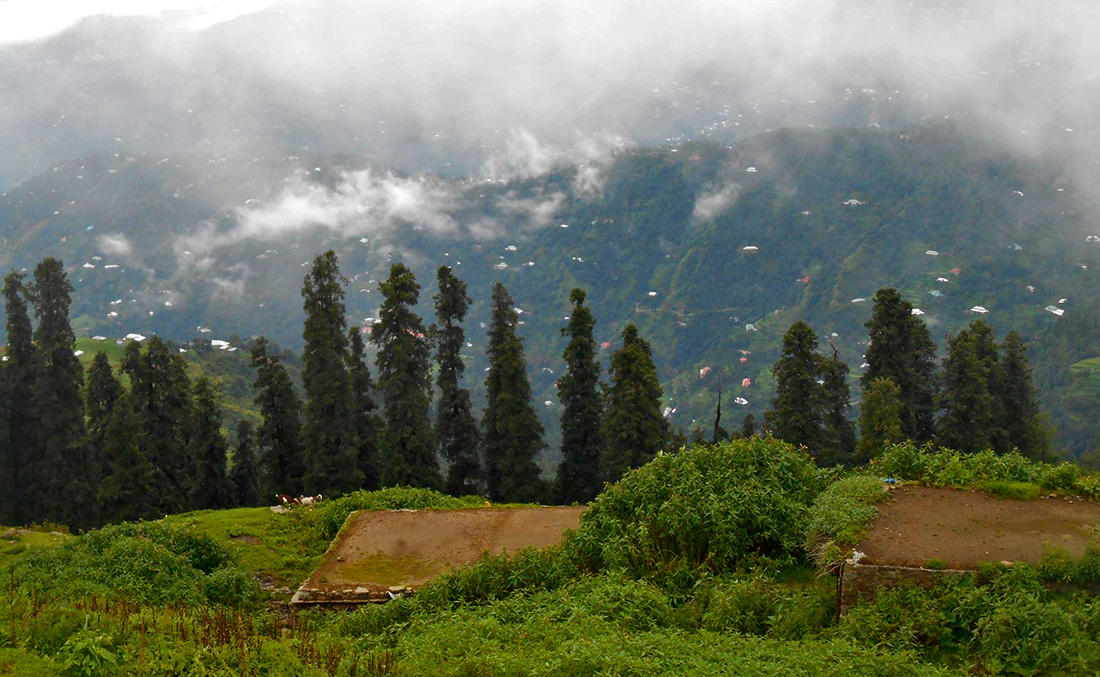 Tolipir, a hilltop area located in Tehsil Rawalakot, AJK. (AN photo by Khurshid Ahmed)