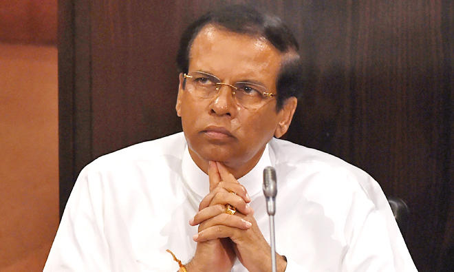 Sri Lankan president Maithripala Sirisena. (AFP)