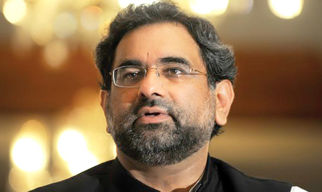 Shahid Khaqan Abbasi. (AFP)