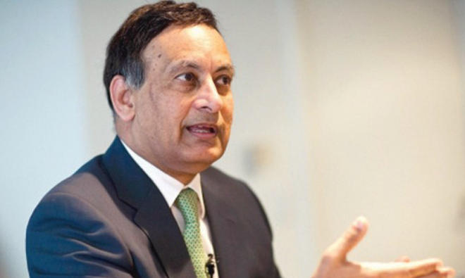 Former ambassador to the US Husain Haqqani. (AFP)