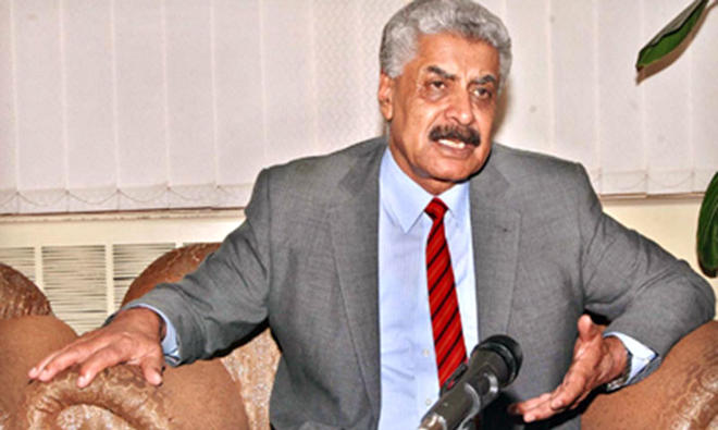 SAFRON’s Lt. Gen (retd) Abdul Qadir Baloch. (APP)