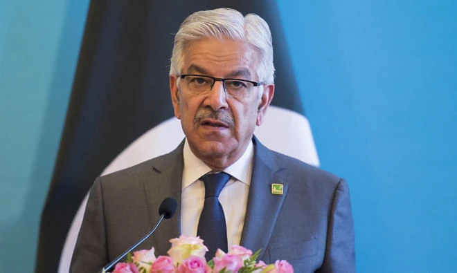 Pakistan's Foreign Minister Khawaja Muhammad Asif. (AFP)