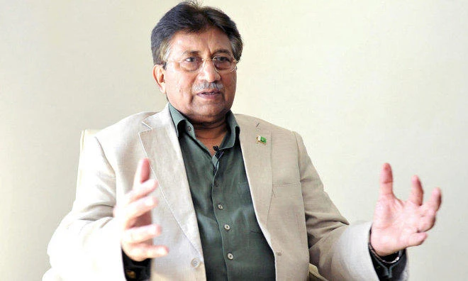 In this file photo, Former Pakistan military ruler Pervez Musharraf. (REUTERS)