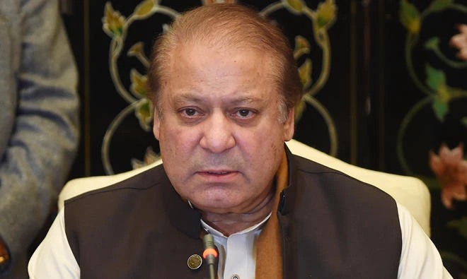 Former Pakistani Prime Minister Nawaz Sharif. (AFP)