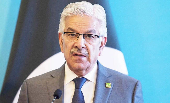 Pakistan's Foreign Minister Khwaja Muhammad Asif. (AFP)