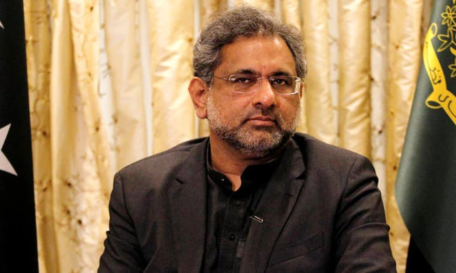 Shahid Khaqan Abbasi. (REUTERS)