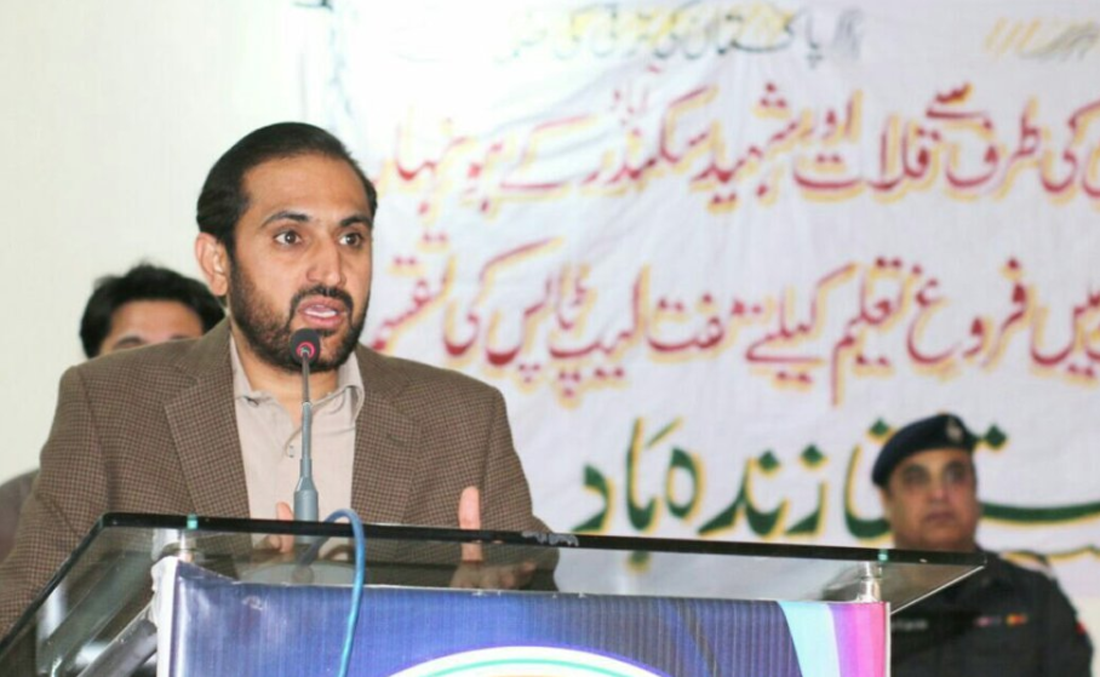 Chief Minister of Balochistan, Mir Abdul Quddus Bizenjo. (Photo courtesy: Voice Of Balochistan/Twitter)